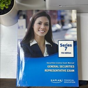 Kaplan Series 7 Exam Manual - Blue Cover
